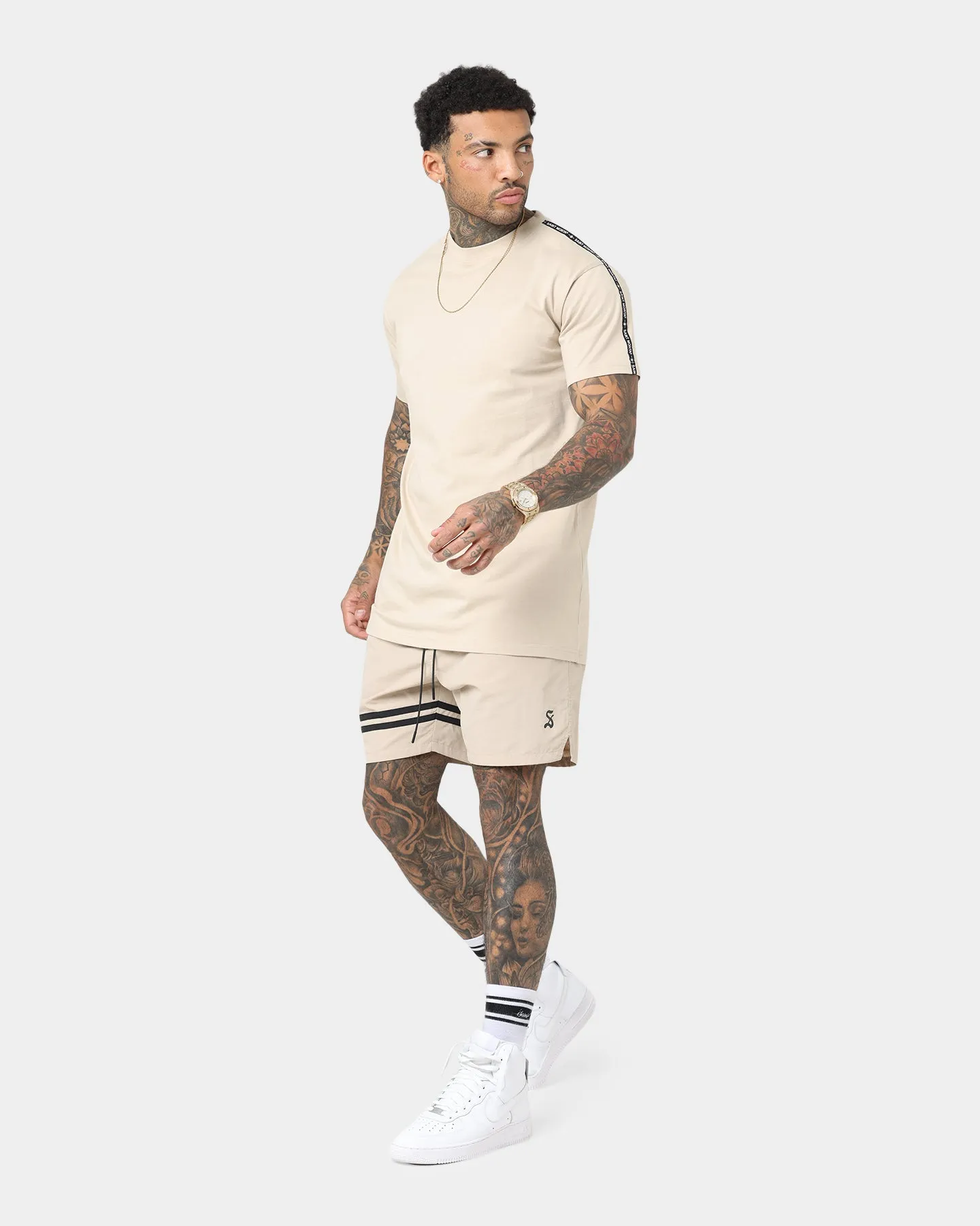 Saint Morta Generation Beach Shorts Stone